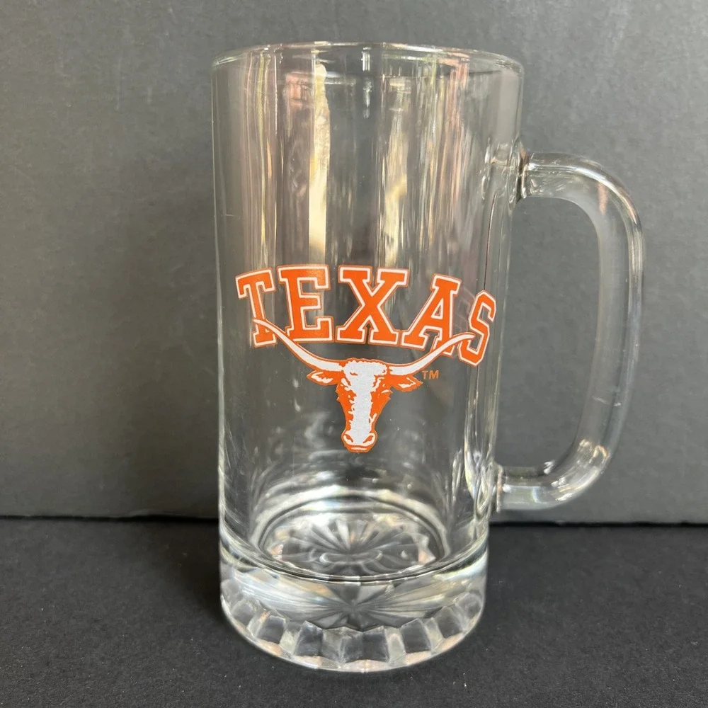 VTG Texas Longhorns UT Beer Mug 14 Oz 6